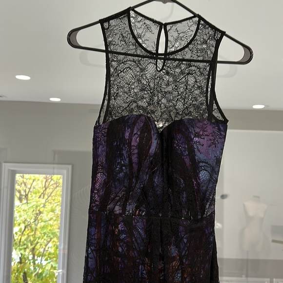 Bebe Lace Overlay Maxi Dress - 4 - Picture 3 of 16
